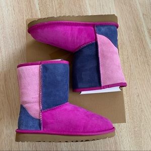 Ugg Patchwork Pink boots